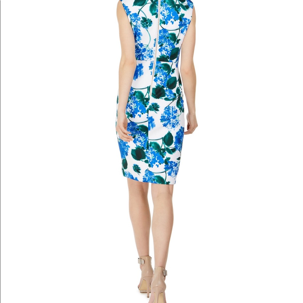 Calvin Klein Floral Print Sheath Dress - Picture 3 of 4